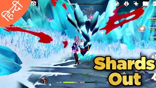 Completing quotThaw All Shards Outquot Quest In Genshin Impact Android Hindi 43 [upl. by Ecnerol669]