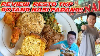 VIRAL GOYANG NASI PADANG RM PADANG INI JADI RAME [upl. by Beatrisa]