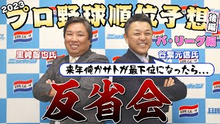 【シゲ＆サト】２０２３年順位予想反省会／パ･リーグ編【日刊スポーツ】 [upl. by Janella602]