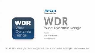 Advanced WDR Wide Dynamic Range performancesAVTECHEagleEyes [upl. by Ayak]