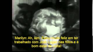 Entrevista de Marilyn Monroe em 1956 legendado em PTBR [upl. by Pena506]