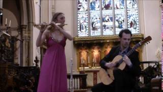 Schubert  Standchen Serenade Andrews Massey Duo live [upl. by Hearsh]