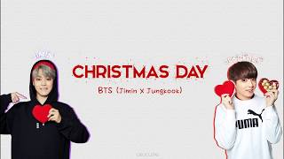 BTS 방탄소년단 Jimin Jungkook  Christmas Day Color Coded Lyrics HanRomEng [upl. by Xylina]