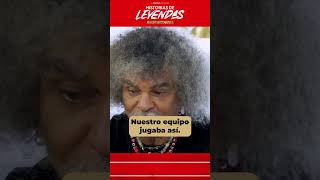 PIBE VALDERRAMA quotNosotros jugabamos al TIKI TAKA no es NUEVOquot  Historia de Leyendas [upl. by Ellekcir]