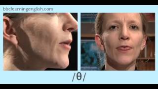 English Pronunciation 👄 Voiceless Consonant  θ  thin’ ‘throw’ amp thumb’ [upl. by Eeresed]