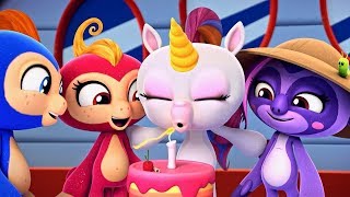 Fingerlings Tales  Gigis Birthday Surprise  Kids Cartoons  Funny Videos for Kids [upl. by Gilud]