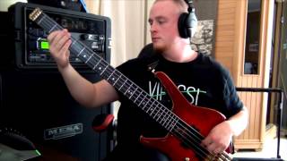 NE OBLIVISCARIS  Painters of the Tempest BASS playthrough OFFICIAL [upl. by Crofoot]