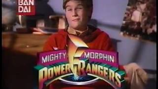 Bandai Power Rangers Toy Commercial 1994 [upl. by Llyrehc]