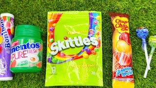 Lollipops Unpacking ASMR 🍭 Chupa ChupsSkittles amp Milka OpeningIce Cream Satisfying Vid [upl. by Herra890]