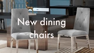 House to homeunbox my dining room chairs from Wayfair amp very small haulmi Silas nueva de Wayfair [upl. by Moneta183]