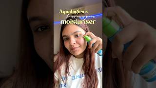 Best Moisturiser for oily skin oilyskin barrierrepair shorts aqualogica review skincare [upl. by Coady]