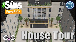 The Sims Freeplay Grand Springs Hotel Tour Sim Springs 5 [upl. by Naimaj]