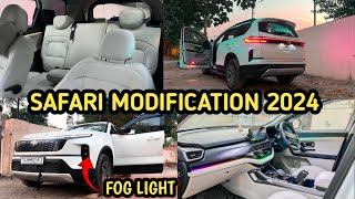 मात्र 30 Luxry interior 😱 New Safari 2024 Modified 😱 New Tata Safari Modification ✅ [upl. by Laurette]