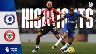 Chelsea 02 Brentford  HIGHLIGHTS  Premier League 202324 [upl. by Eidur]