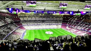 REAL MADRID 21 FC BAYERN MÜNCHEN • Champions League anthem  himno [upl. by Arac]