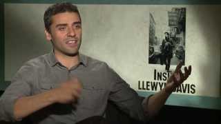 Inside Llewyn Davis Oscar Isaac and F Murray Abraham Interviewed by Sasha PerlRaver [upl. by Yevrah]