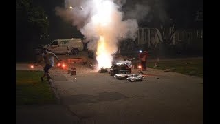 EXTREME BACKYARD FIREWORKS FINALE 2018W 3000SALUTES [upl. by Tallou]