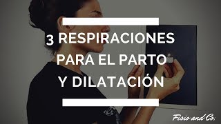 3 formas de respirar durante el proceso de parto y dilatación 2 Trimestre [upl. by Day]