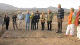 stone circle on Fuerteventura [upl. by Seroka997]