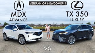 KING DETHRONED  2024 Lexus TX 350 vs 2024 Acura MDX Comparison [upl. by Cinelli286]