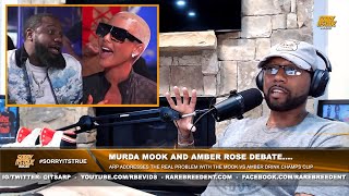 ARP ADDRESSES THE MURDA MOOK VS AMBER ROSE ARGUMENT ON DRINK CHAMPS AND WHY ITS  SORRY ITS TRUE [upl. by Duax]