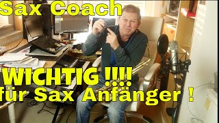 Sax lernen Anfänger „Mary had a Little lamp“ amp Backingtrack amp Noten AltTenor Sax Sax Coach Stefan L [upl. by Airot]