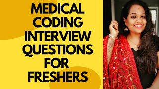 Top Medical Coding Interview Questions for Freshers in UAE amp INDIA learnwithdhanya medicalcoding [upl. by Eihpos]