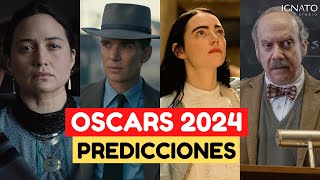 OSCARS 2024  GANADORES PREDICCIONES Y CURIOSIDADES [upl. by Nylknarf167]