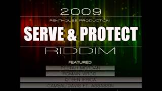 Serve and Protect Riddim Mix [upl. by Yrreb]