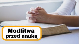 Modlitwa przed nauką  lektor  napisy  ♪♪♪  🙏 modlitwaprzednauką [upl. by Benedikta]