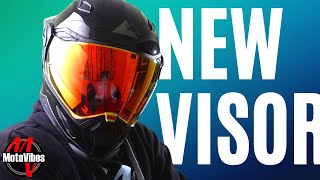 IRIDIUM RED ORANGE VISOR REVIEW  Nexx XWED Touratech Aventuro Carbon  KTM 1290 Super Adventure [upl. by Oj]