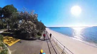 parkrun 103  Dolls Point Sydney  26 Oct 2024  Insta360 Timelapse [upl. by Alfred]