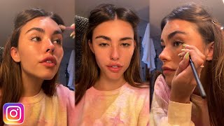 Madison Beer  Live  Makeup Tutorial 💄  April 27 2021 [upl. by Kingston996]