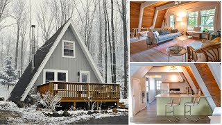 Aframe Cabin House Ideas in Harbor Springs  Michigan  United States [upl. by Zehc853]