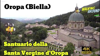 Oropa Biella  Il grandioso Santuario della Madonna Nera 4K [upl. by Moreno776]