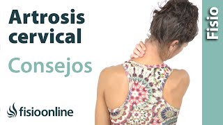 Artrosis cervical  Tratamiento con ejercicios automasajes y estiramientos [upl. by Lynsey350]