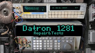 Repairing amp Testing Datron Wavetek 1281 85 Digit Multimeter [upl. by Aicemat]