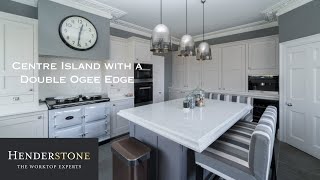 Silestone Blanco Orion Quartz Worktops  Henderstone [upl. by Eiramave915]