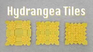 Origami Tessellation Tutorial Hydrangea Tiles Shuzo Fujimoto and Peter Budai [upl. by Argyle]