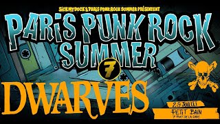 DWARVES Us Live Paris Paris Punk Rock Summer 7  Le Petit Bain 29 07 2024 [upl. by Nahej]