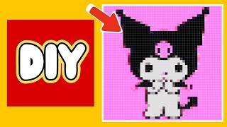 EASY to Follow LEGO Tutorial  Kuromi [upl. by Brod60]