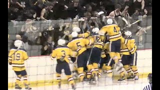 High school hockey is for real Xaverian double OT win over Arlington [upl. by Halette]