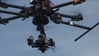 3 axis Gimbal FC123002  part 5 Gimbal test flight [upl. by Deys]