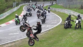 ANLASSENquot Motorradkorso 28042024 Nürburgring Nordschleife  Brünnchen  EMS Sport TV [upl. by Milano]