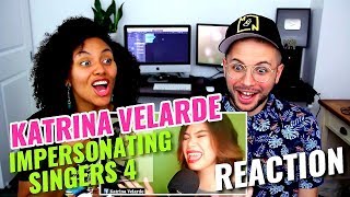 Katrina Velarde  Impersonating Singers 4  Short Cover  REACTION [upl. by Nedak]