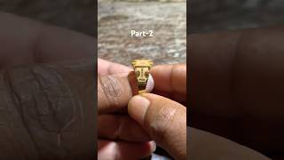 Gold Ring Design Making  Sonar Angti  sone ka Anguthi 💍❤️🤩 shorts goldring [upl. by Edgell]