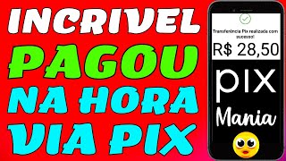 😮LANÇOU PAGOU🔥 NOVO PixMania PROVA DE PAGAMENTO R513 Via PIX no PAYPAL e DIAMANTE pra FREFIRE [upl. by Laro]