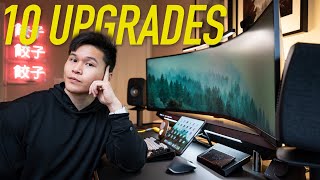 10 PREMIUM Desk Setup Upgrades That Are Worth Investing in [upl. by Hickie]