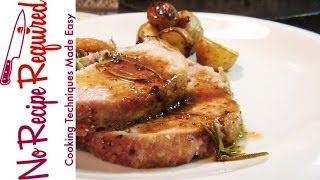 Roasted Pork Loin  NoRecipeRequiredcom [upl. by Ettelohcin]