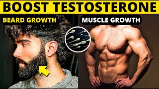 7 Ways To Boost Testosterone Naturally  हिंदी में [upl. by Anelyak]